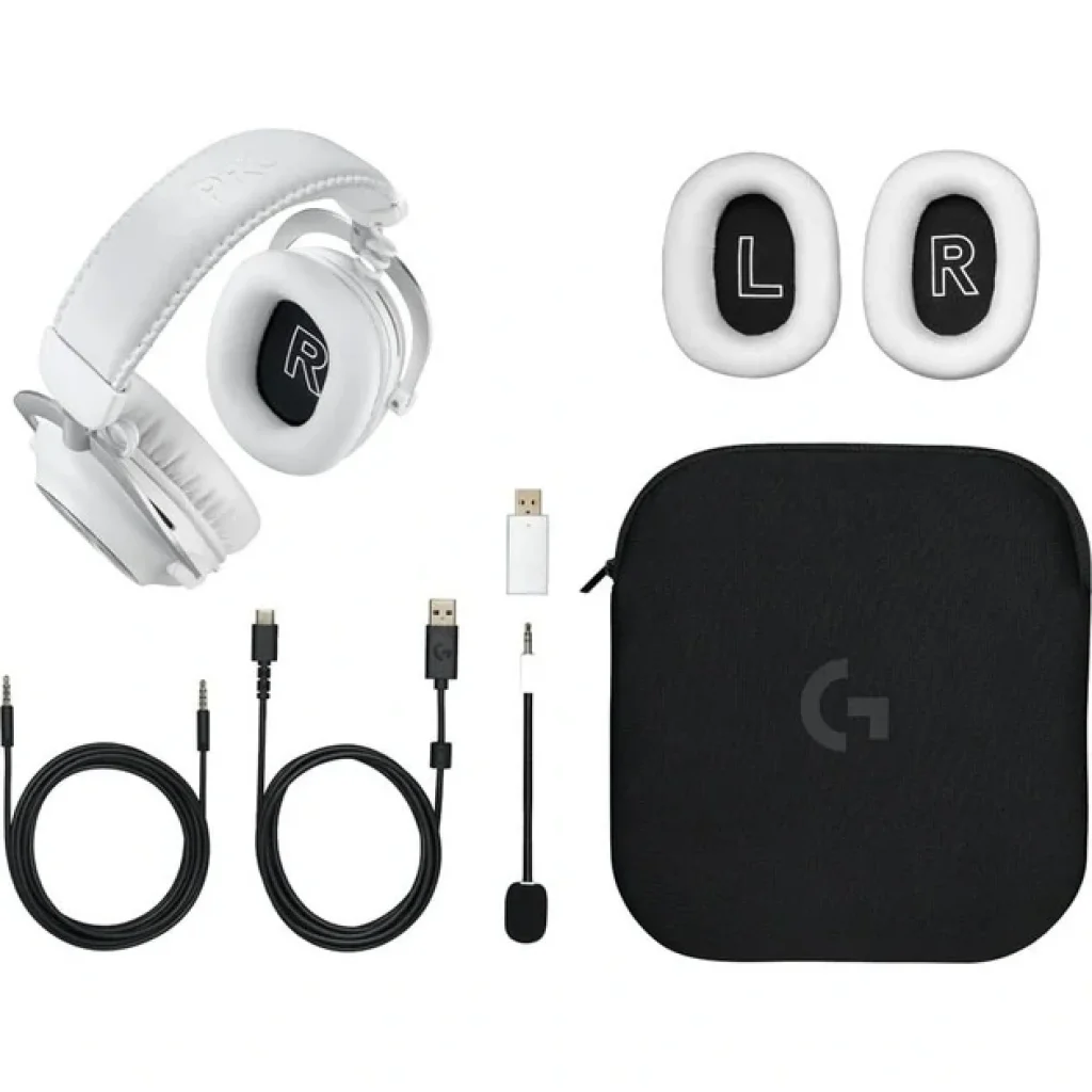 Гарнитура Logitech G Pro X2 Wireless LightSpeed White (981-001269) UA