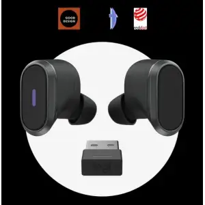 Bluetooth-гарнітура Logitech Zone True Wireless Graphite (985-001082) UA