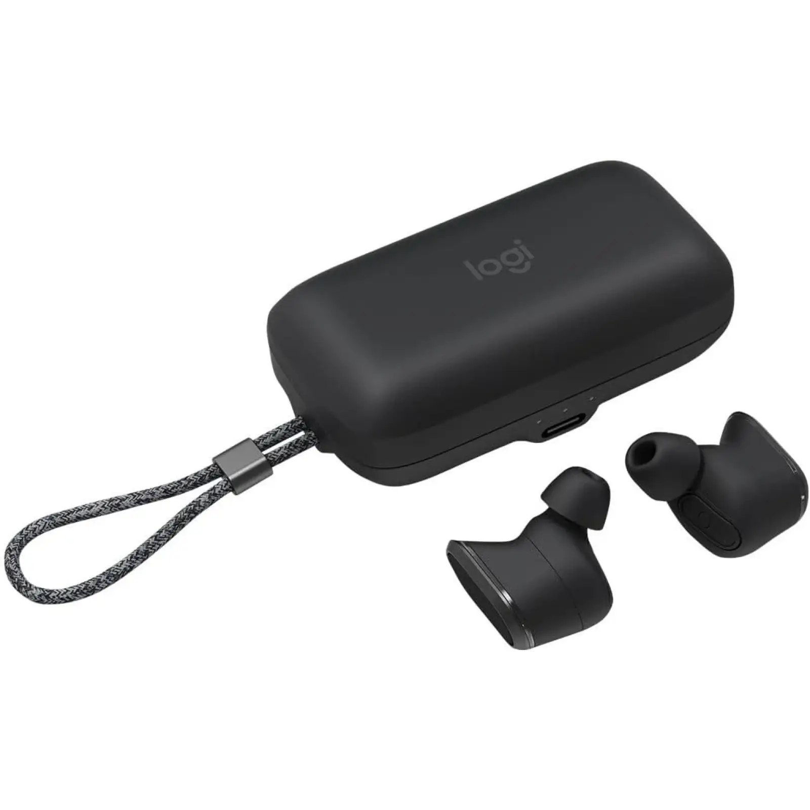 Bluetooth-гарнітура Logitech Zone True Wireless Graphite (985-001082) UA