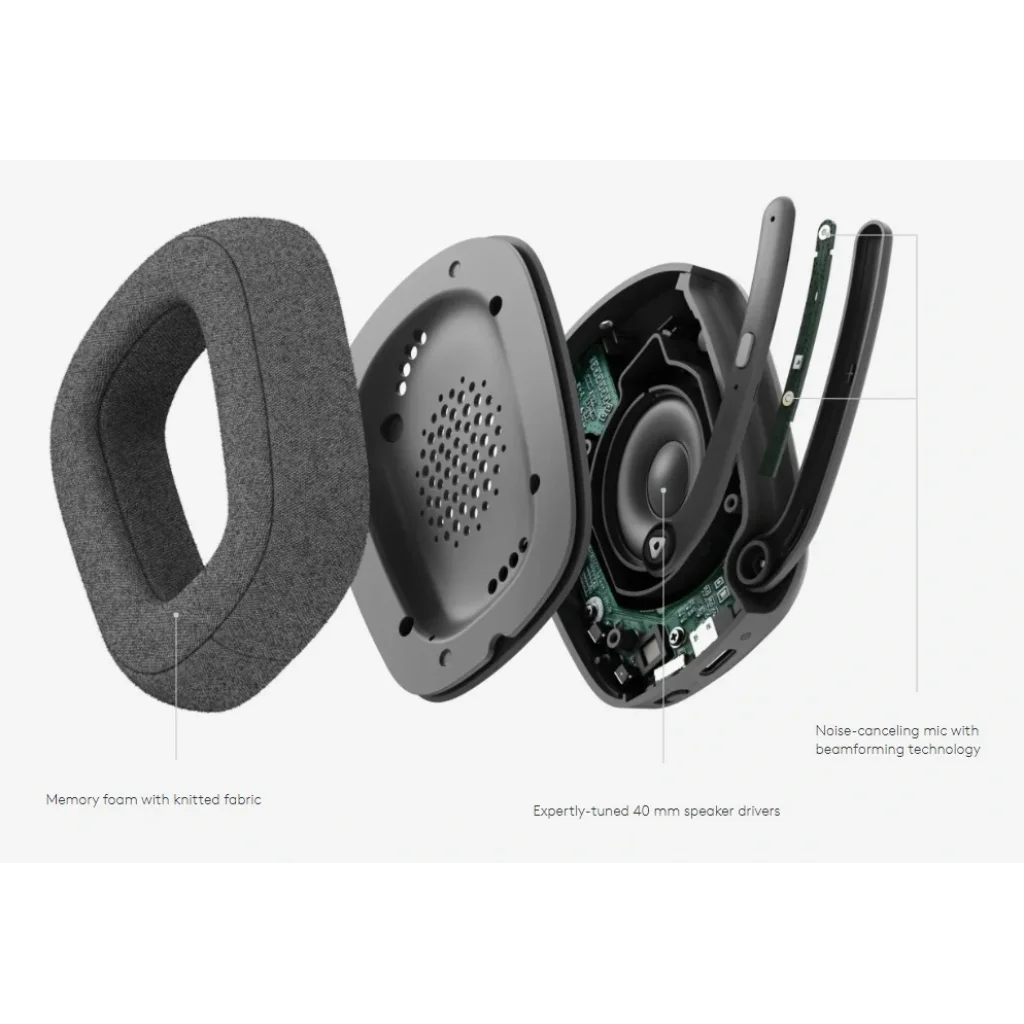 Bluetooth-гарнітура Logitech Zone Vibe Wireless MS Graphite (981-001157) UA