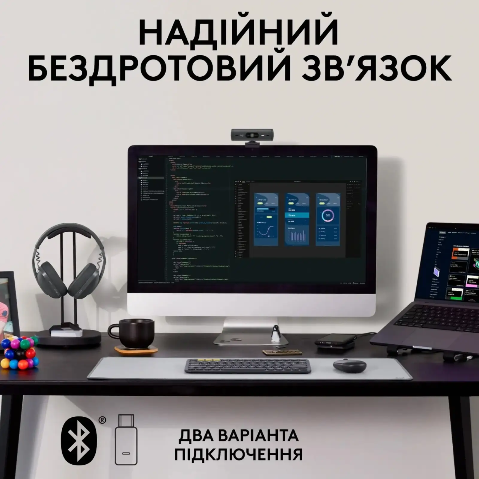 Bluetooth-гарнитура Logitech Zone Vibe Wireless MS Graphite (981-001157) UA