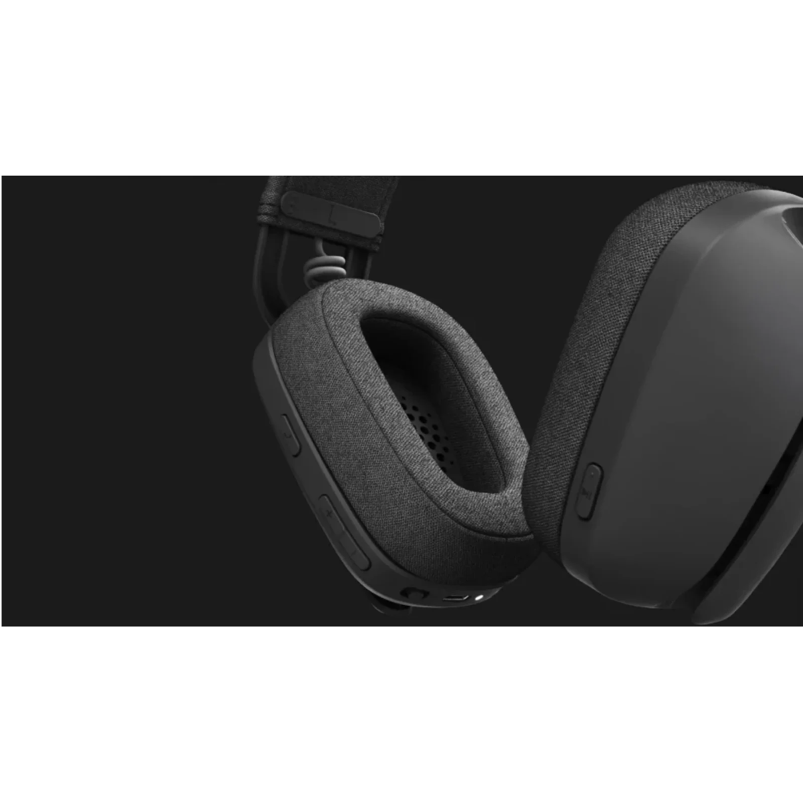 Bluetooth-гарнитура Logitech Zone Vibe Wireless UC Graphite (981-001199) UA