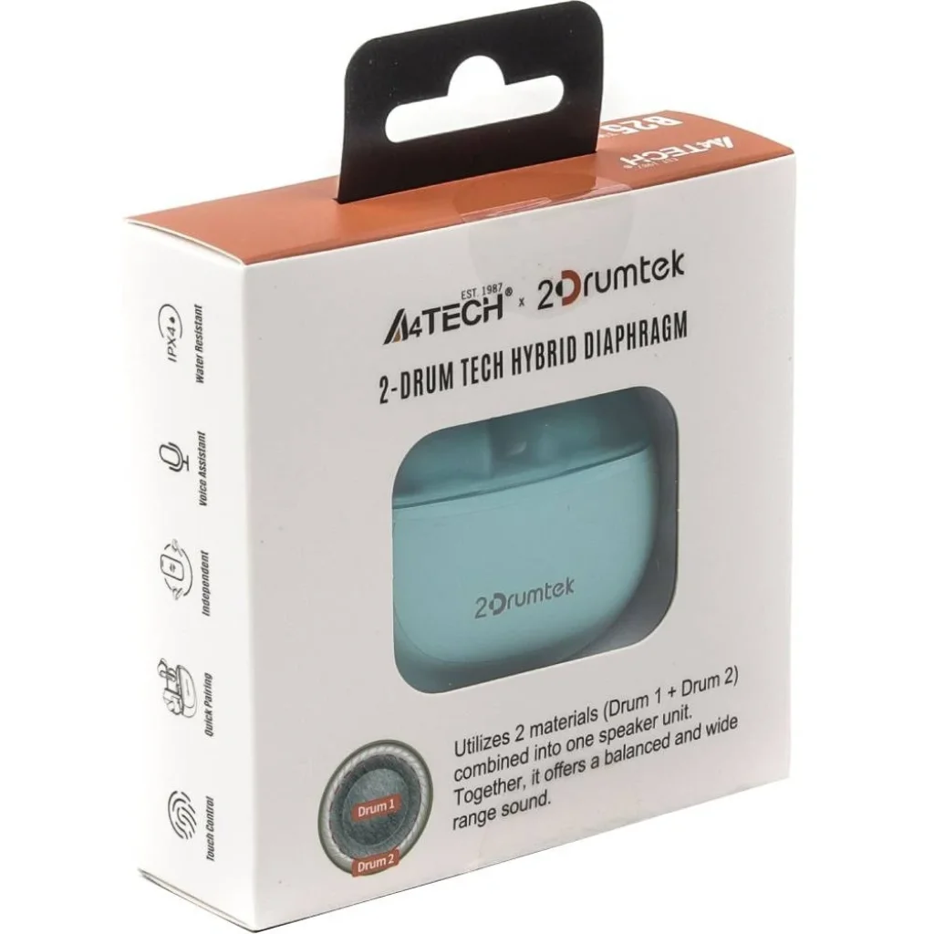 Bluetooth-гарнітура A4Tech B25 Icy Blue, B25 (Icy Blue) UA