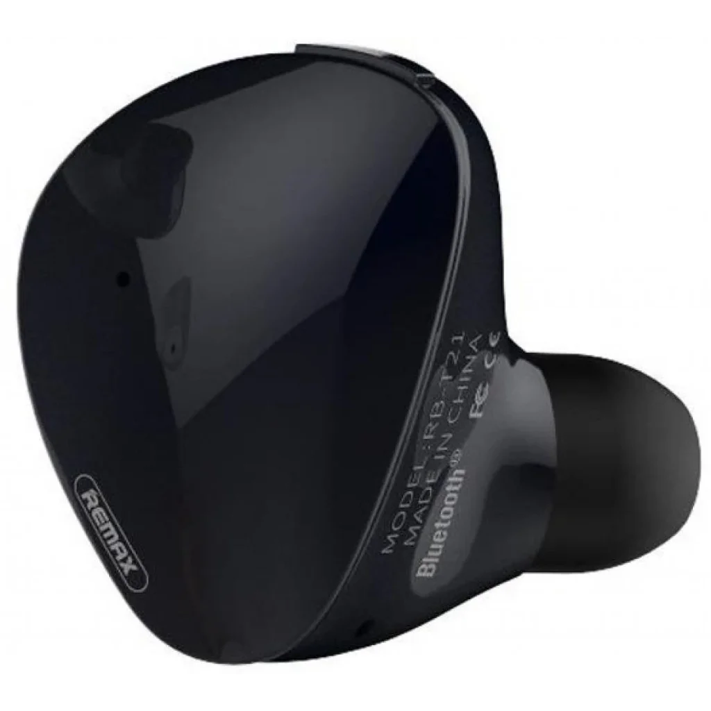 Bluetooth-гарнітура Remax RB-T21 Black (6954851287919) UA