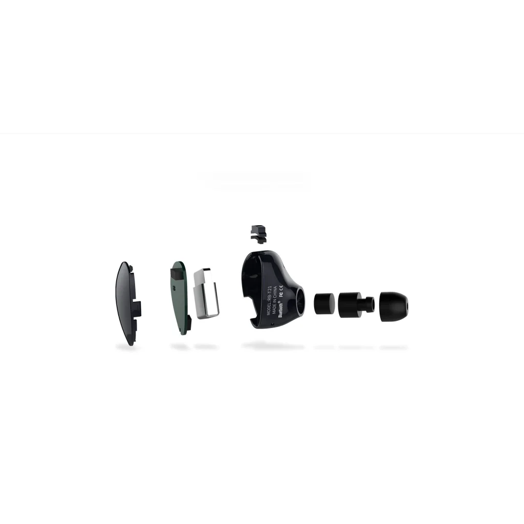 Bluetooth-гарнітура Remax RB-T21 Black (6954851287919) UA