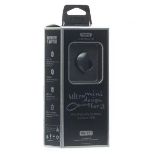 Bluetooth-гарнітура Remax RB-T21 Black (6954851287919) UA