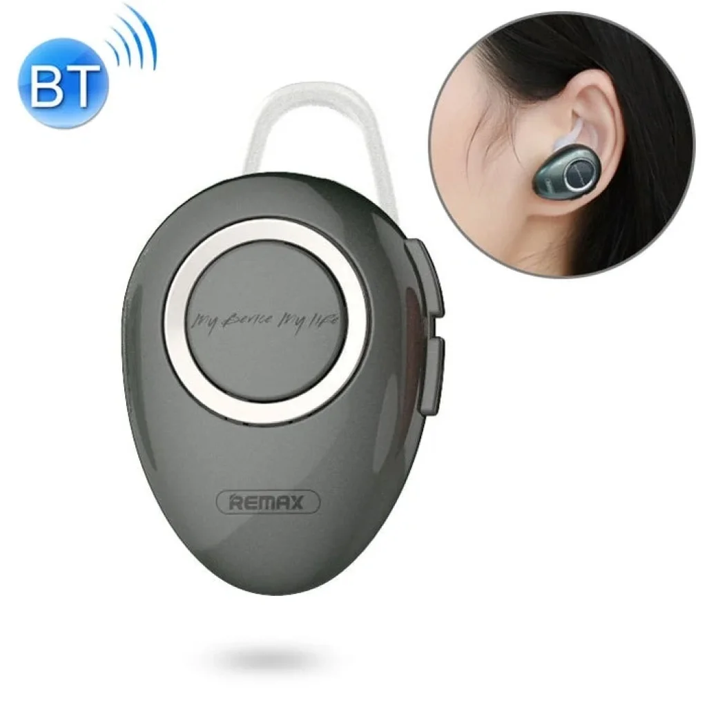 Bluetooth-гарнітура Remax RB-T22 Black (6954851288718) UA