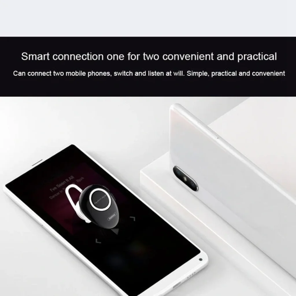 Bluetooth-гарнітура Remax RB-T22 Black (6954851288718) UA