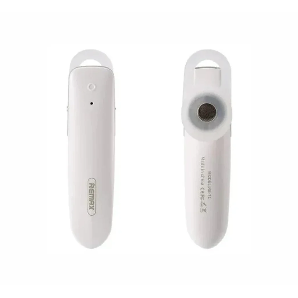 Bluetooth-гарнітура Remax RB-T1 White (6954851295457) UA