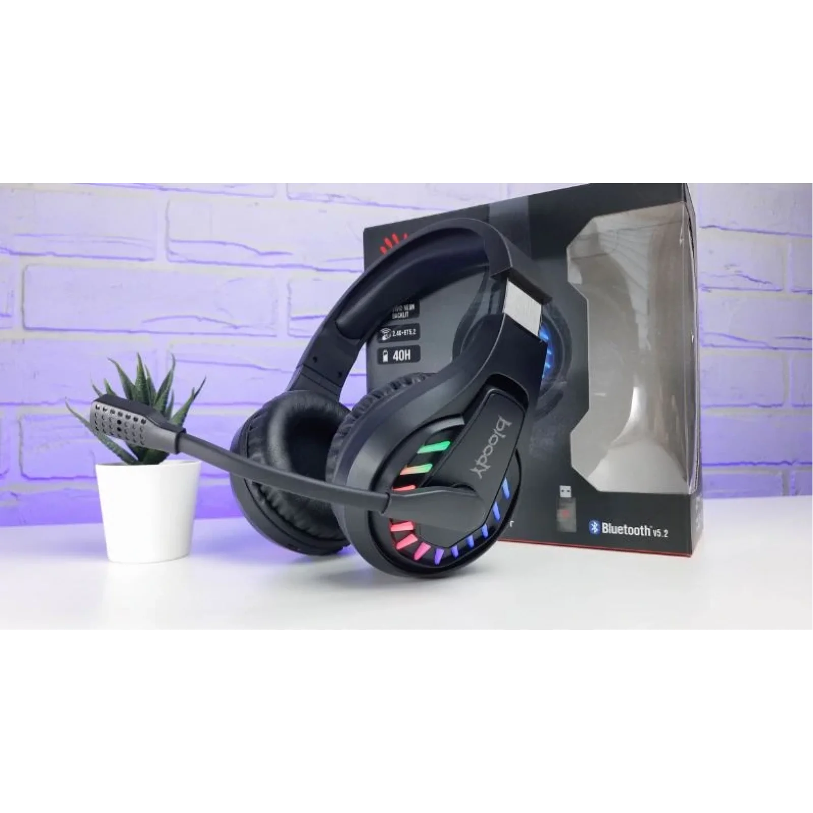 Bluetooth-гарнітура A4Tech Bloody GR230 Black, GR230 Bloody (Black) UA