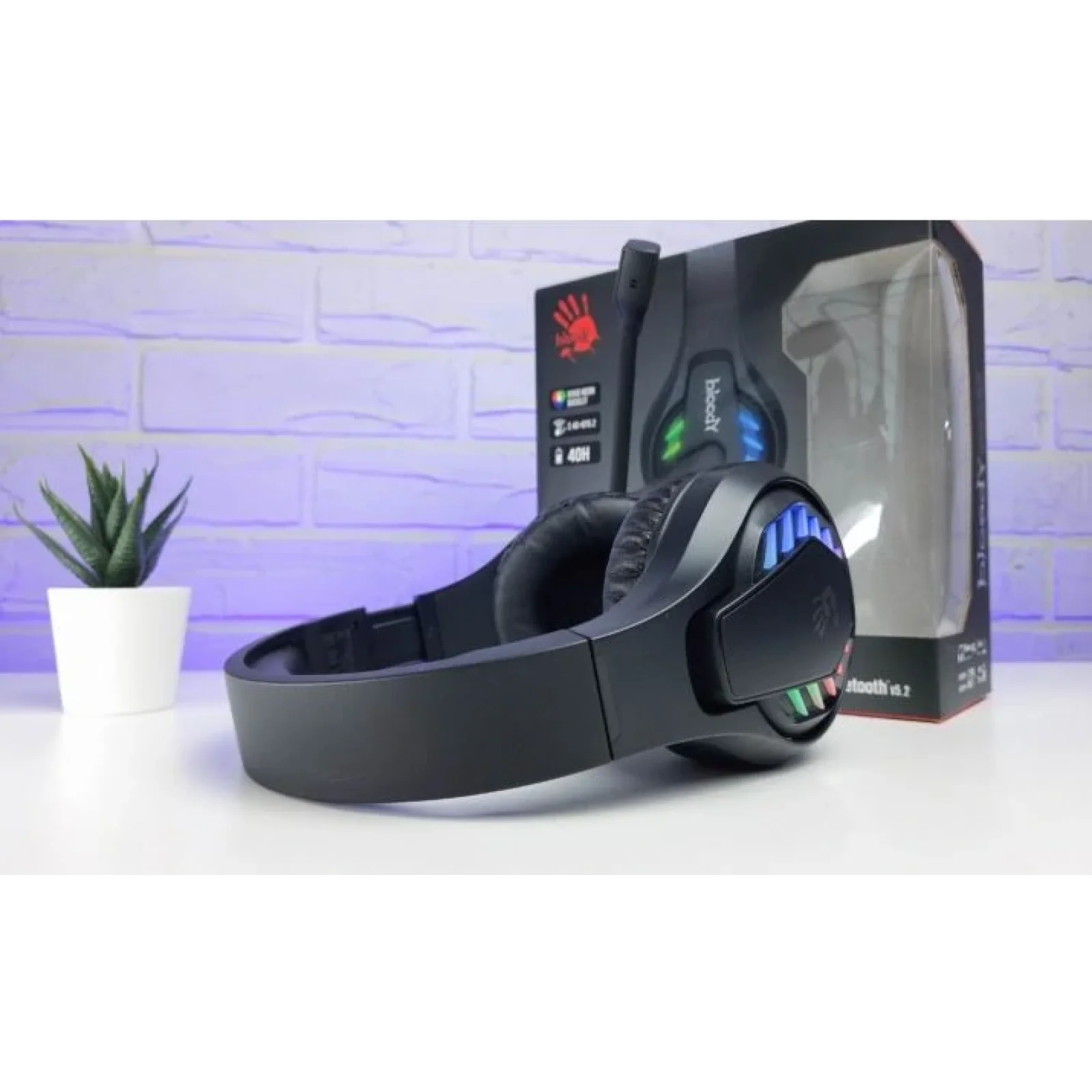 Bluetooth-гарнітура A4Tech Bloody GR230 Black, GR230 Bloody (Black) UA
