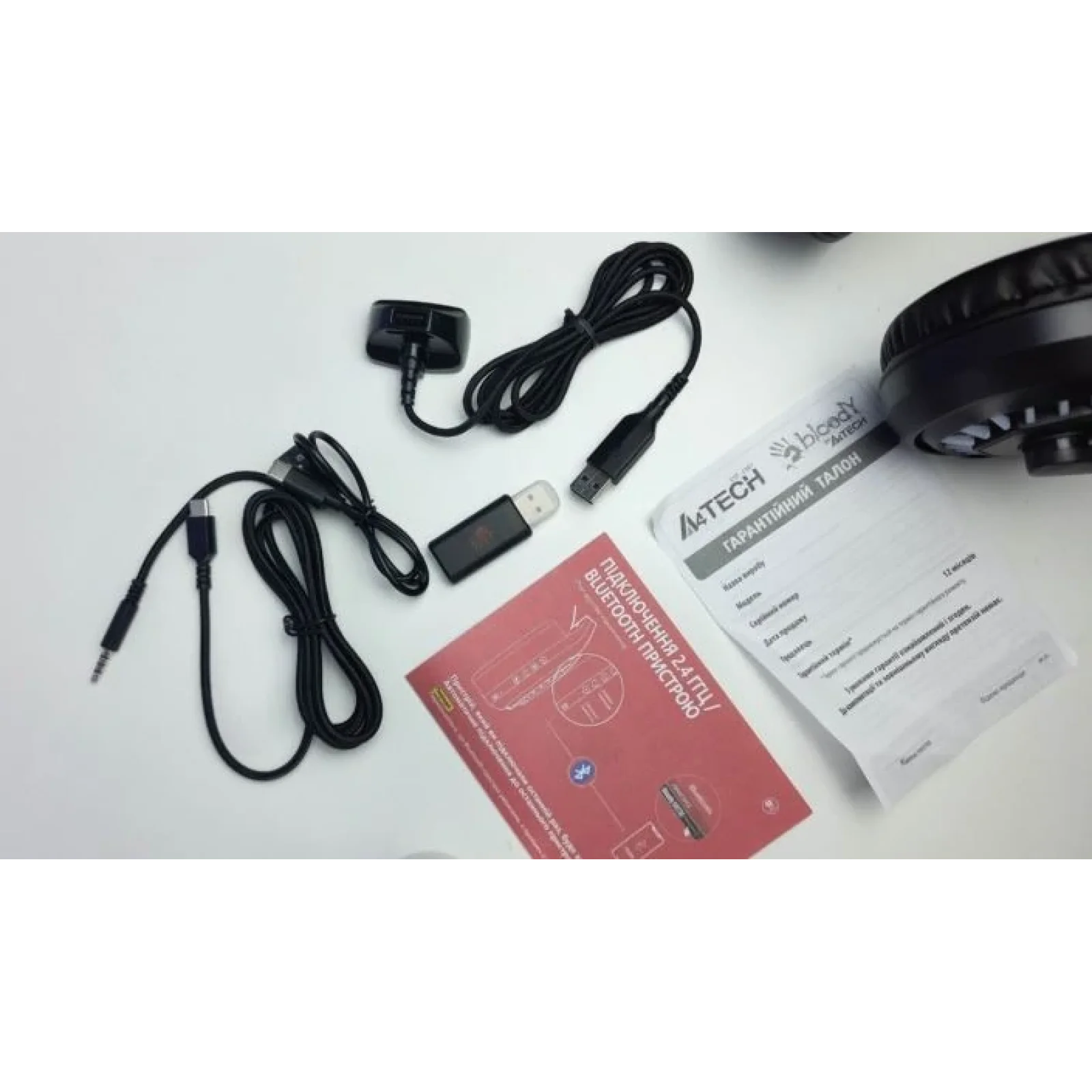Bluetooth-гарнітура A4Tech Bloody GR230 Black, GR230 Bloody (Black) UA