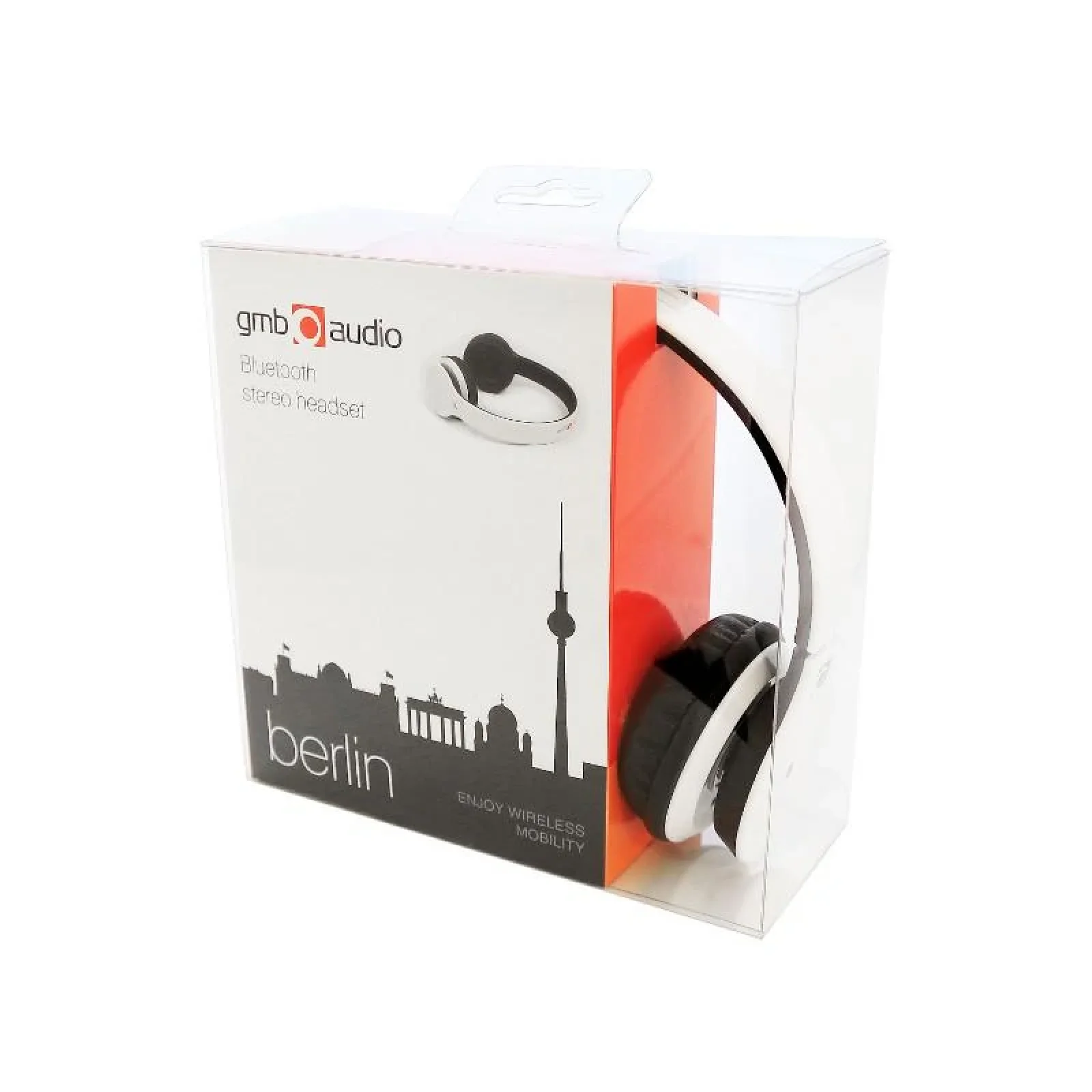 Bluetooth-гарнітура GMB Audio BHP-BER-W White UA