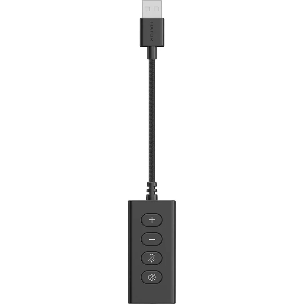 Гарнітура Hator Hypergang 2 USB 7.1 Black (HTA-940) UA
