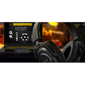 Гарнітура Hator Hypergang 7.1X USB Black (HTA-844) UA