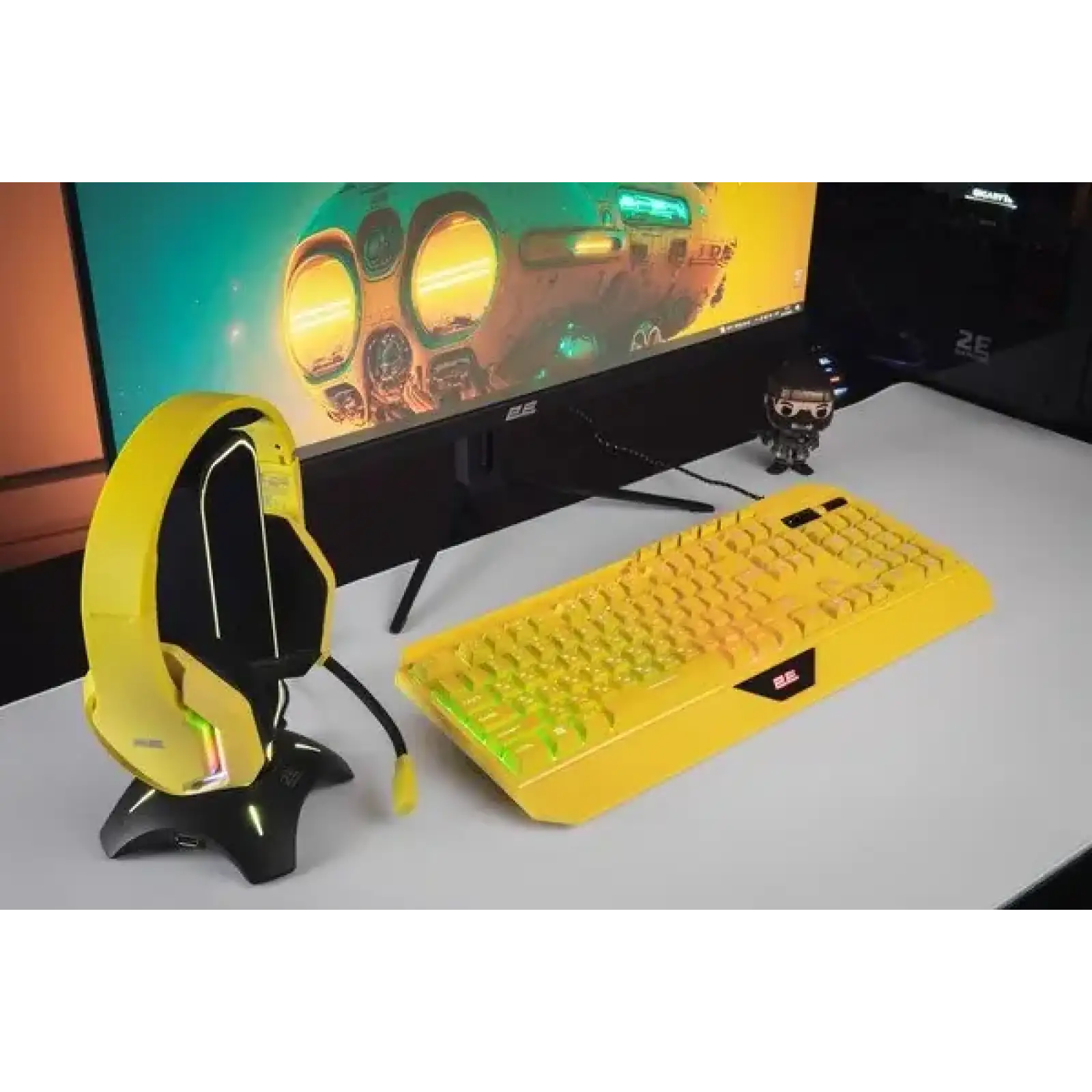 Гарнитура 2E Gaming HG315 RGB USB 7.1 Yellow (2E-HG315YW-7.1) UA