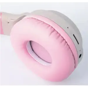 Bluetooth-гарнитура Hoco W27 Cat Ear Grey/Pink (W27GP) UA