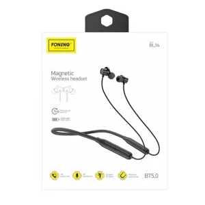 Bluetooth-гарнітура Foneng Neckband Sport BL34 (BL34-BE-N) UA