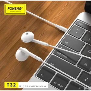 Гарнитура Foneng T32 3D music earphone (T32-E-3DM) UA
