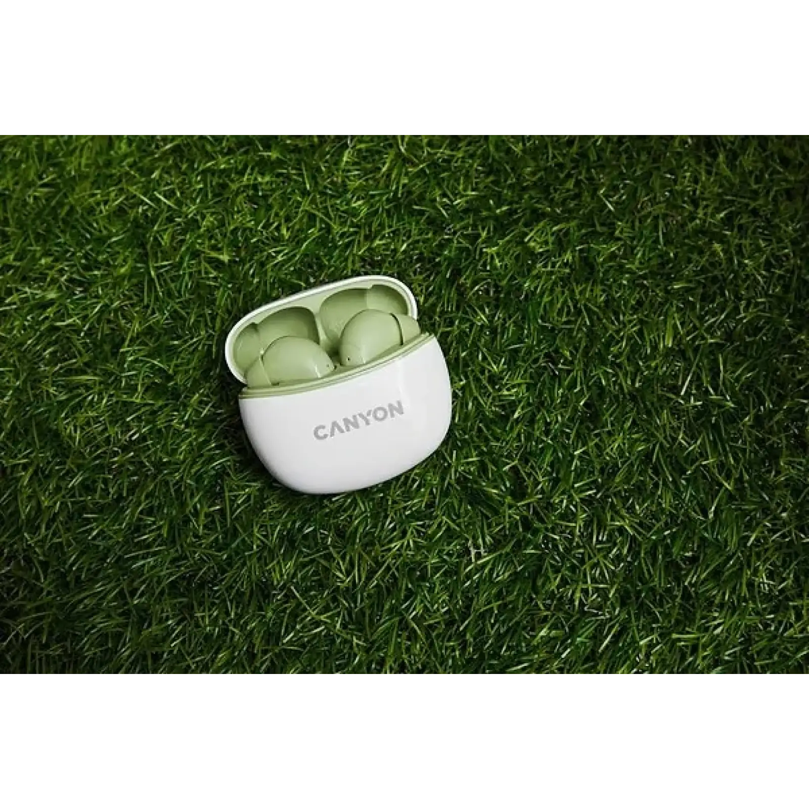 Bluetooth-гарнитура Canyon TWS-5 Green (CNS-TWS5GR) UA