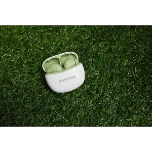 Bluetooth-гарнитура Canyon TWS-5 Green (CNS-TWS5GR) UA