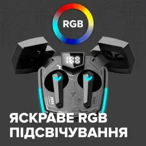 Bluetooth-гарнитура Canyon Doublebee GTWS-2 Gaming Black (CND-GTWS2B) UA