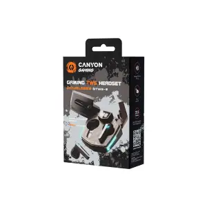 Bluetooth-гарнитура Canyon Doublebee GTWS-2 Gaming Black (CND-GTWS2B) UA