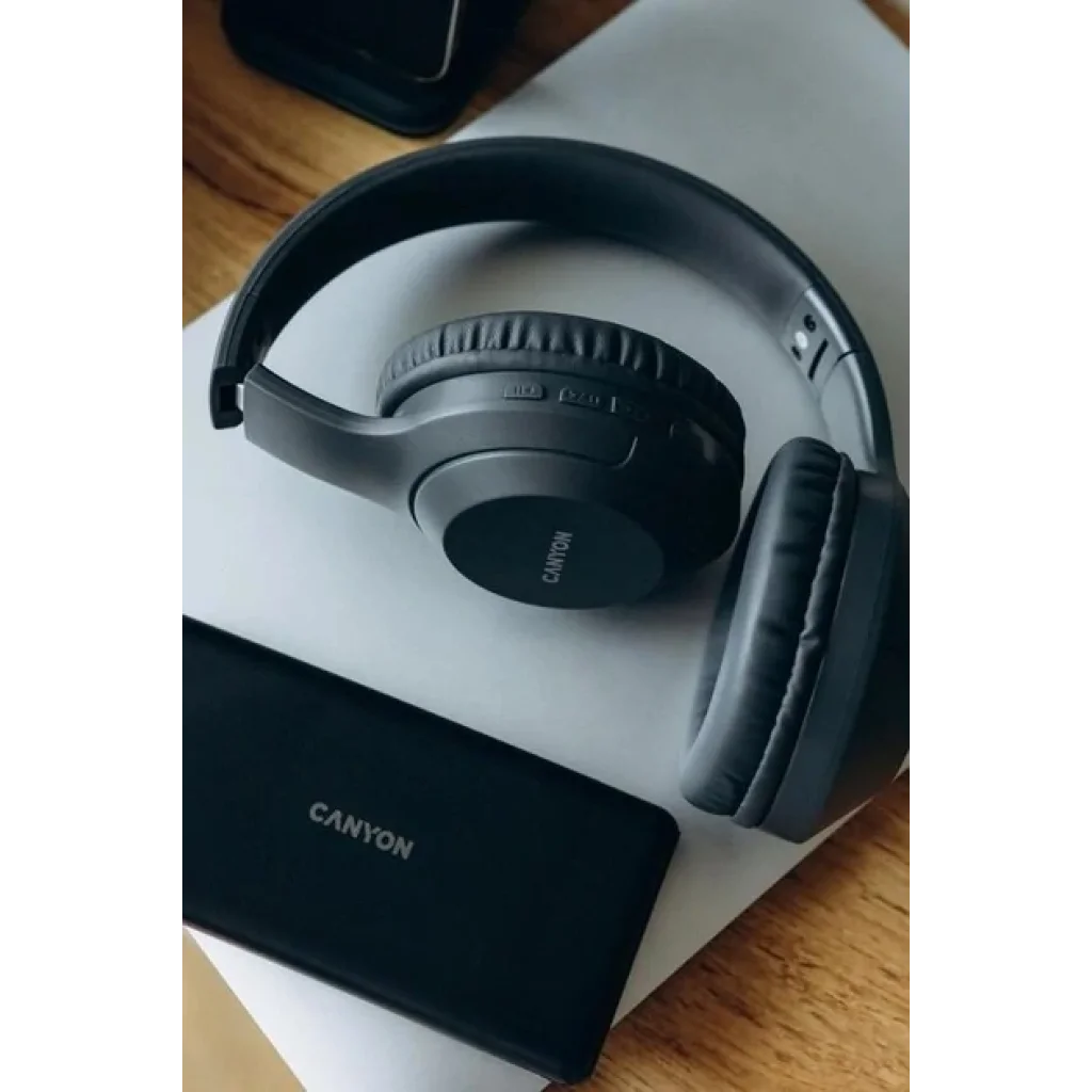 Bluetooth-гарнітура Canyon BTHS-3 Dark grey (CNS-CBTHS3DG) UA