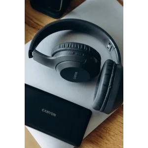 Bluetooth-гарнітура Canyon BTHS-3 Dark grey (CNS-CBTHS3DG) UA