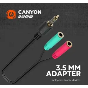 Гарнитура Canyon GH-8A Black/Orange (CND-SGHS8A) UA