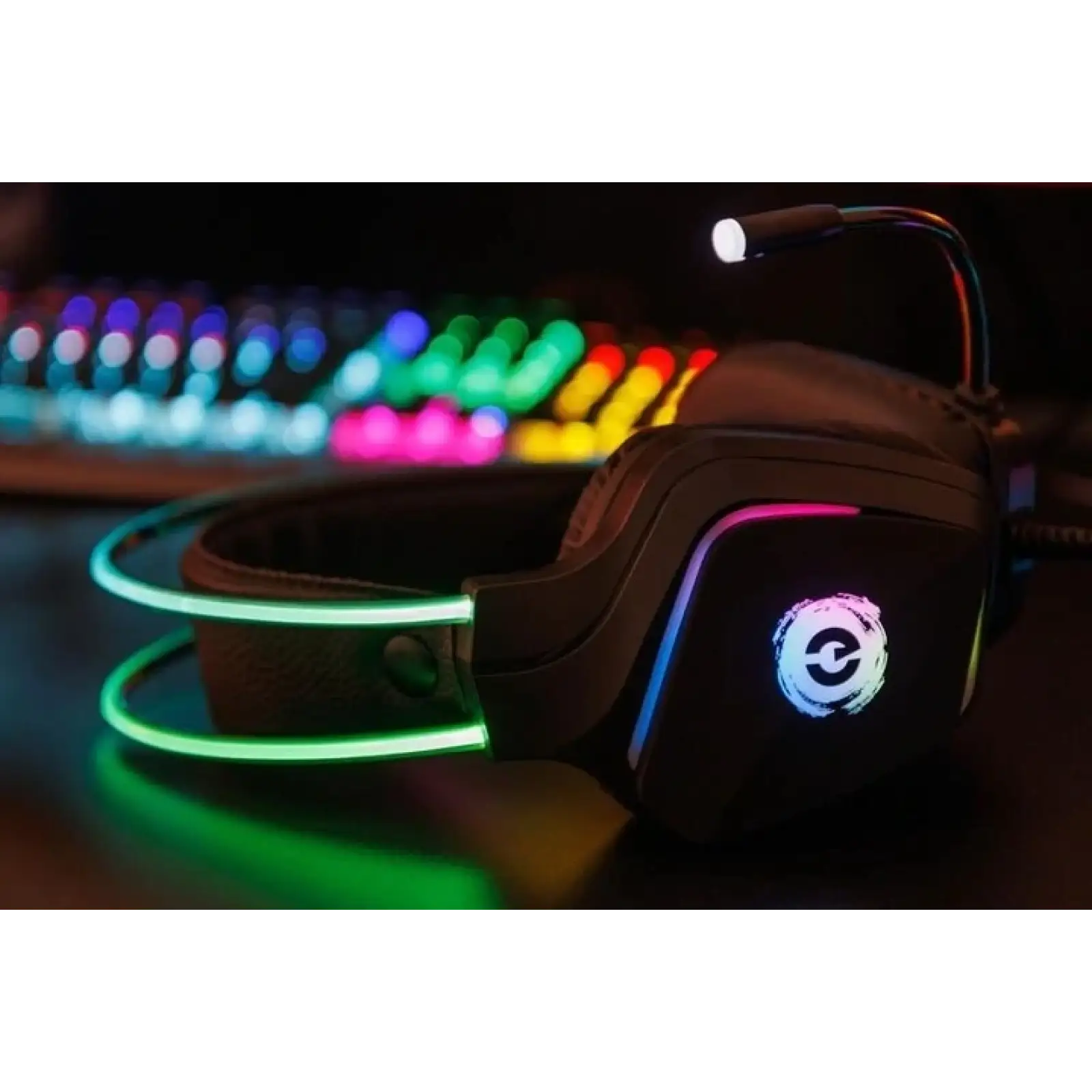 Гарнитура Canyon Darkless GH-9A Gaming 3.5 мм RGB Black (CND-SGHS9A) UA