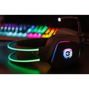 Гарнитура Canyon Darkless GH-9A Gaming 3.5 мм RGB Black (CND-SGHS9A) UA