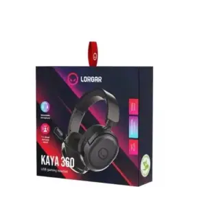Гарнітура Canyon Lorgar Kaya 360 Gaming 7.1 USB Black (LRG-GHS360) UA