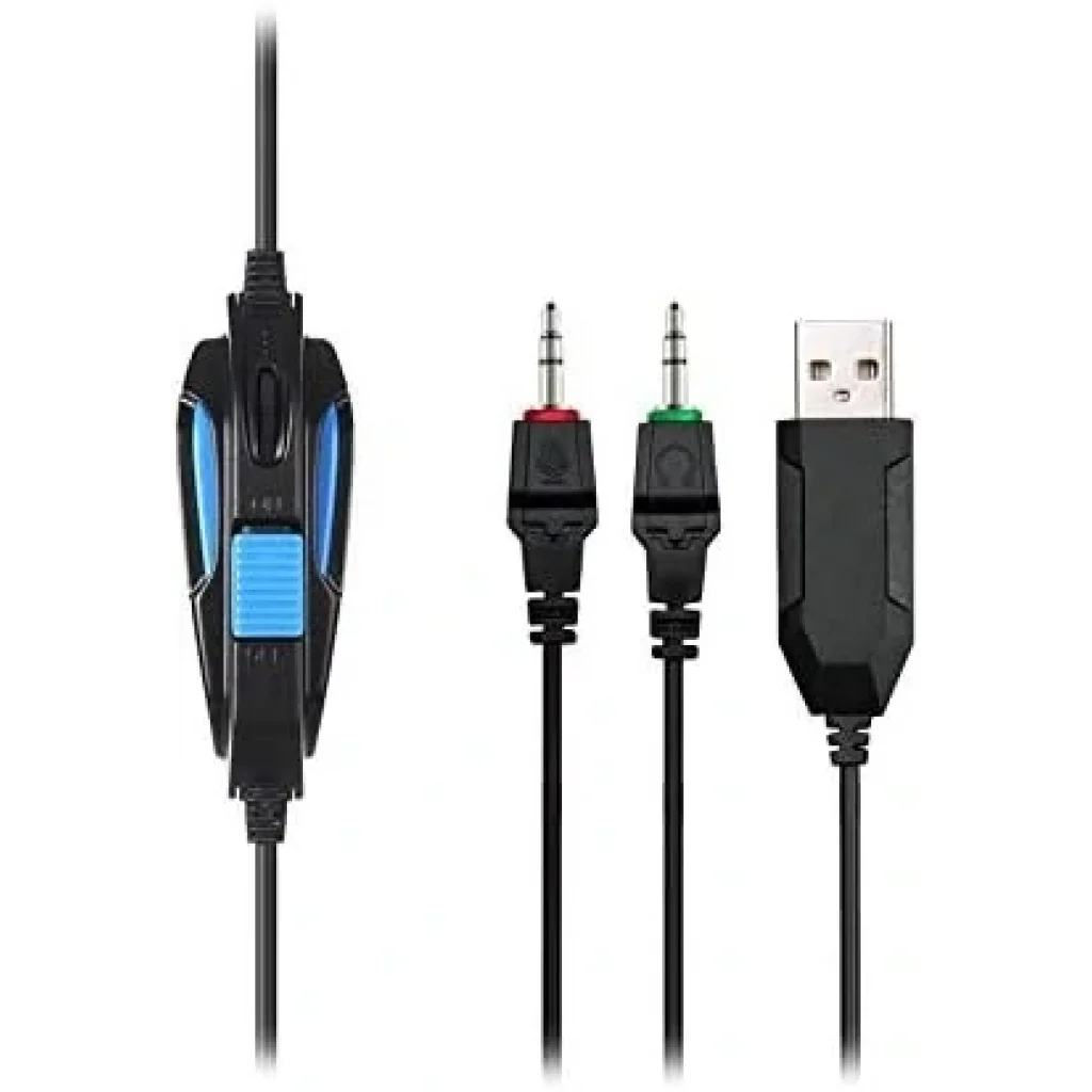 Гарнитура Sades SA-702 Element Black/Blue (sa702bl) UA