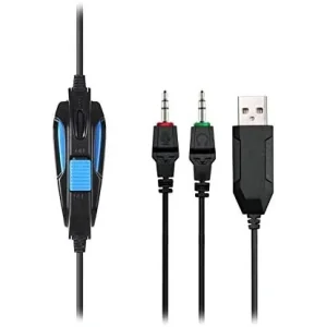 Гарнитура Sades SA-702 Element Black/Blue (sa702bl) UA