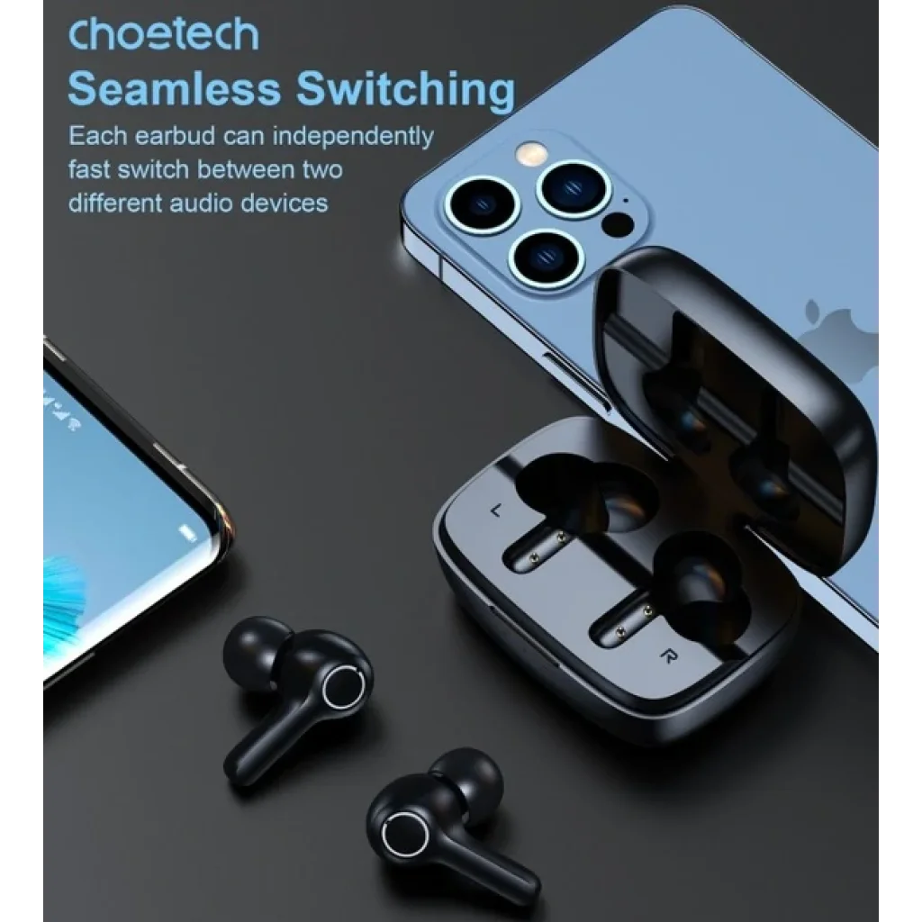 Bluetooth-гарнитура Choetech BH-T06 TWS bluetooth UA