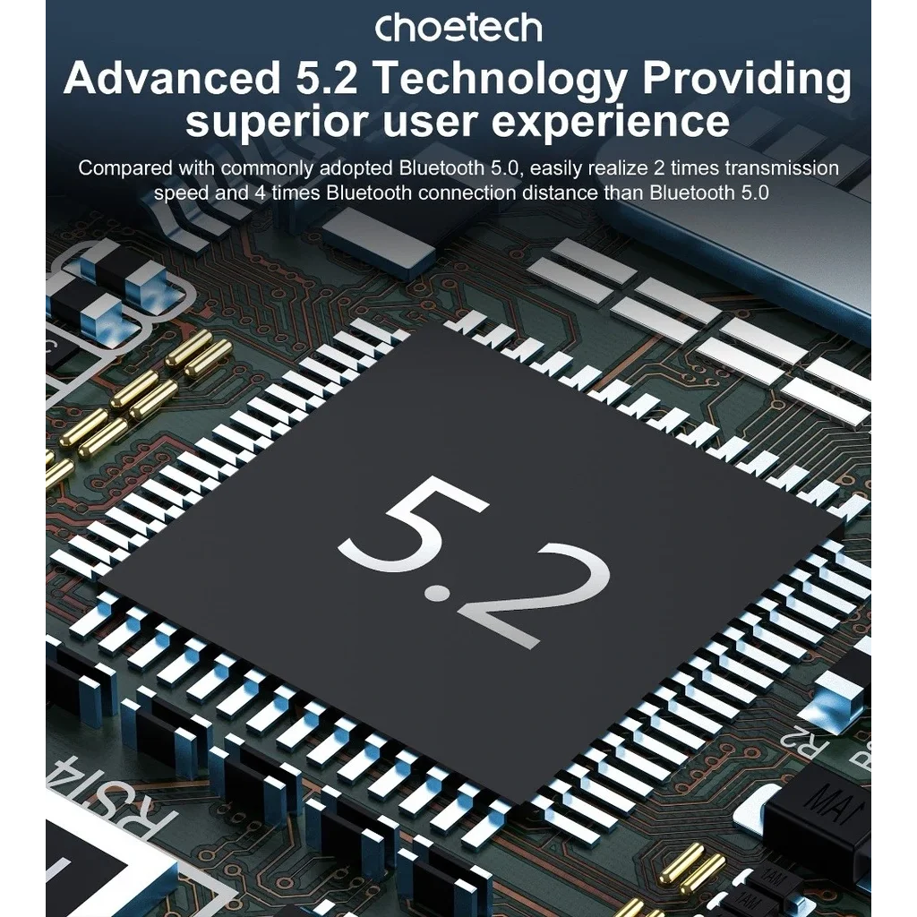 Bluetooth-гарнитура Choetech BH-T06 TWS bluetooth UA