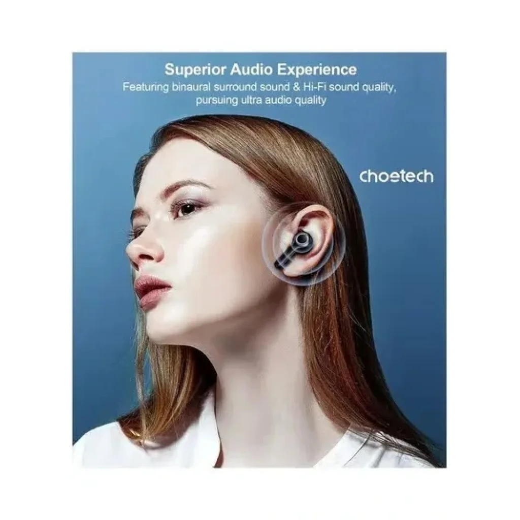 Bluetooth-гарнитура Choetech BH-T06 TWS bluetooth UA