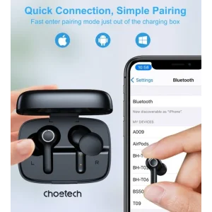 Bluetooth-гарнитура Choetech BH-T06 TWS bluetooth UA