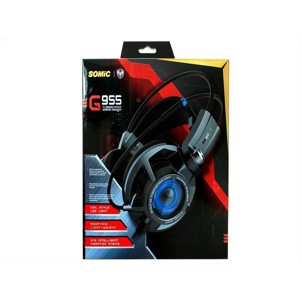 Гарнітура Somic G955 Black (9590010254) UA