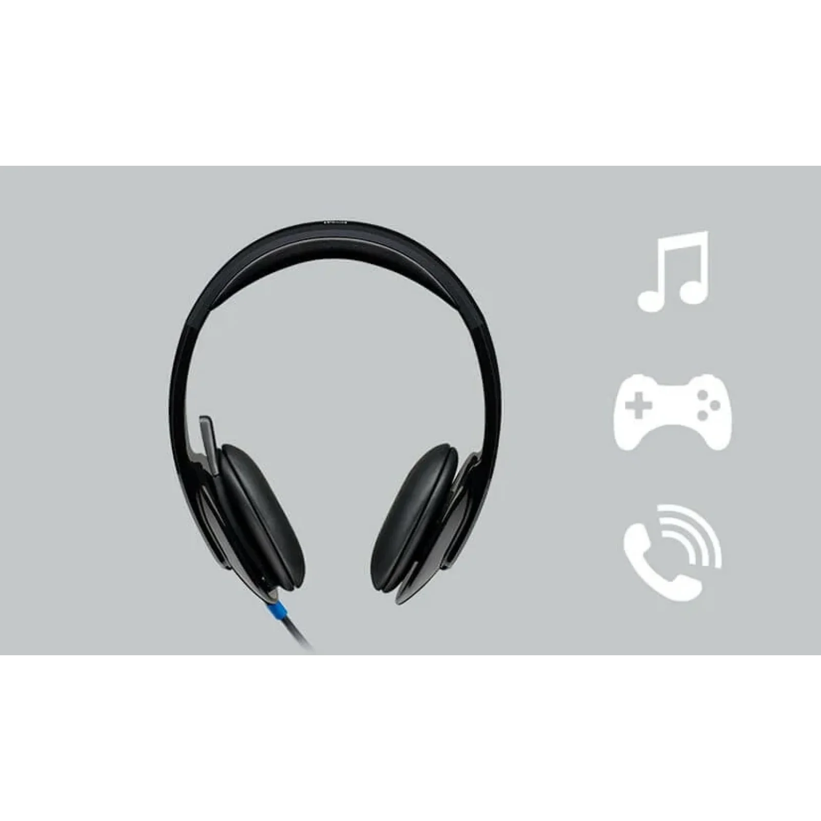 Гарнитура Logitech H540 USB (981-000480) UA