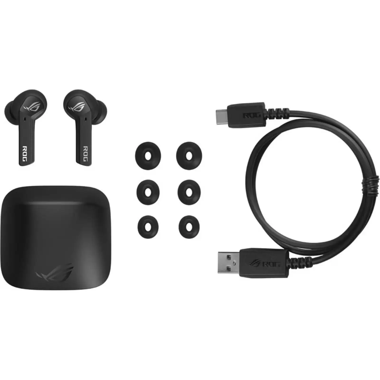 Bluetooth-гарнітура Asus ROG Cetra True Wireless Black EU (EG90YH03G1-B5UA00) UA
