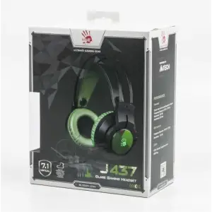 Гарнітура A4Tech Bloody J437 Army Green, J437 Bloody (Army Green) UA