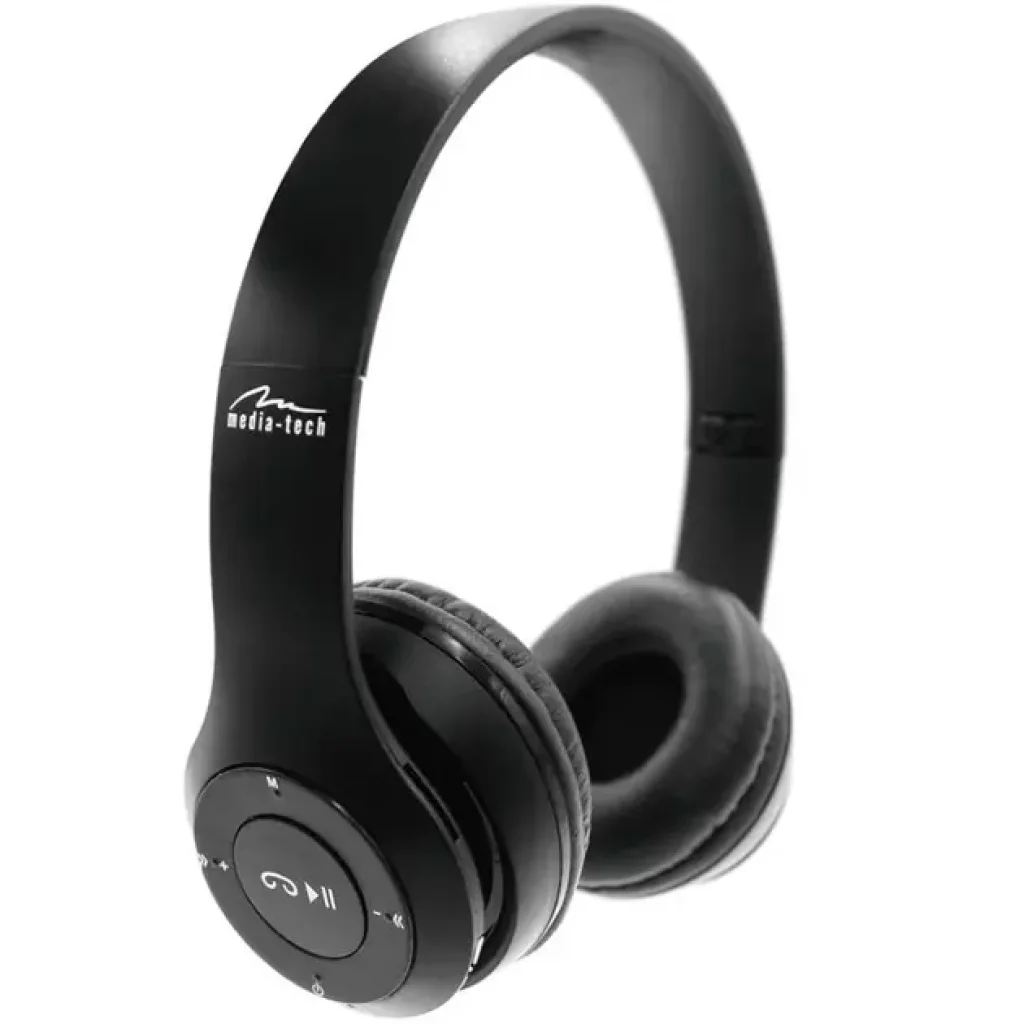 Гарнітура Media-Tech Epsilion BT MT3591 FM/MP3 Black (MT3591) UA