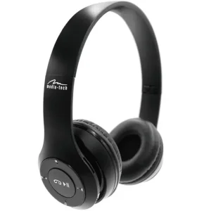 Гарнітура Media-Tech Epsilion BT MT3591 FM/MP3 Black (MT3591) UA