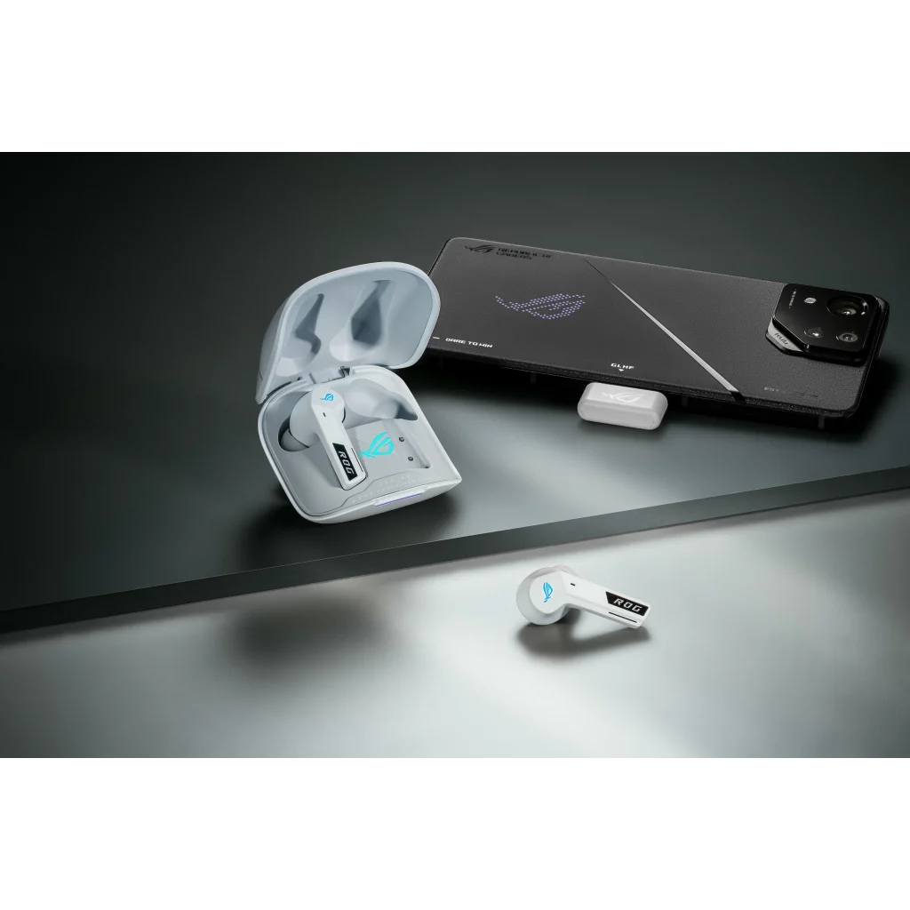 Bluetooth-гарнітура Asus ROG Cetra True Wireless SpeedNova White (90YH03Y0-BTUA10) UA