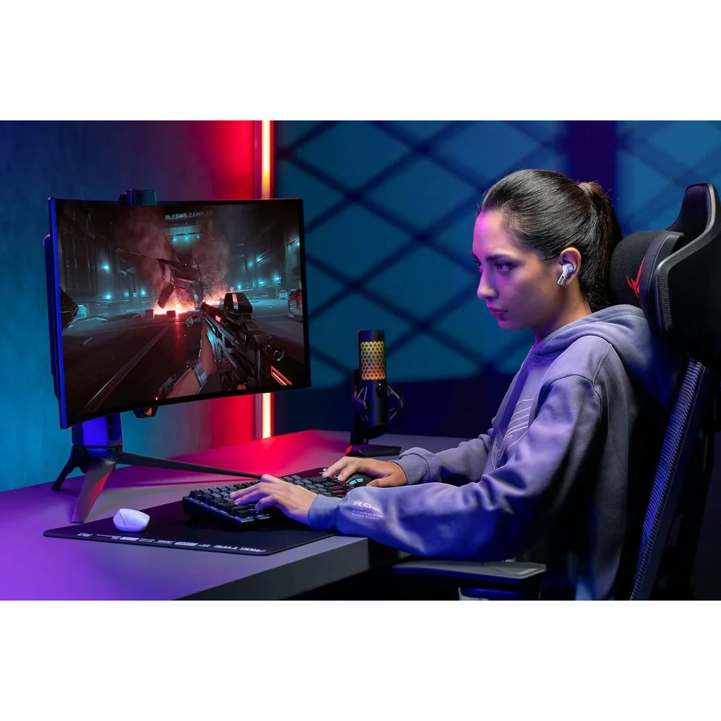 Bluetooth-гарнітура Asus ROG Cetra True Wireless SpeedNova White (90YH03Y0-BTUA10) UA