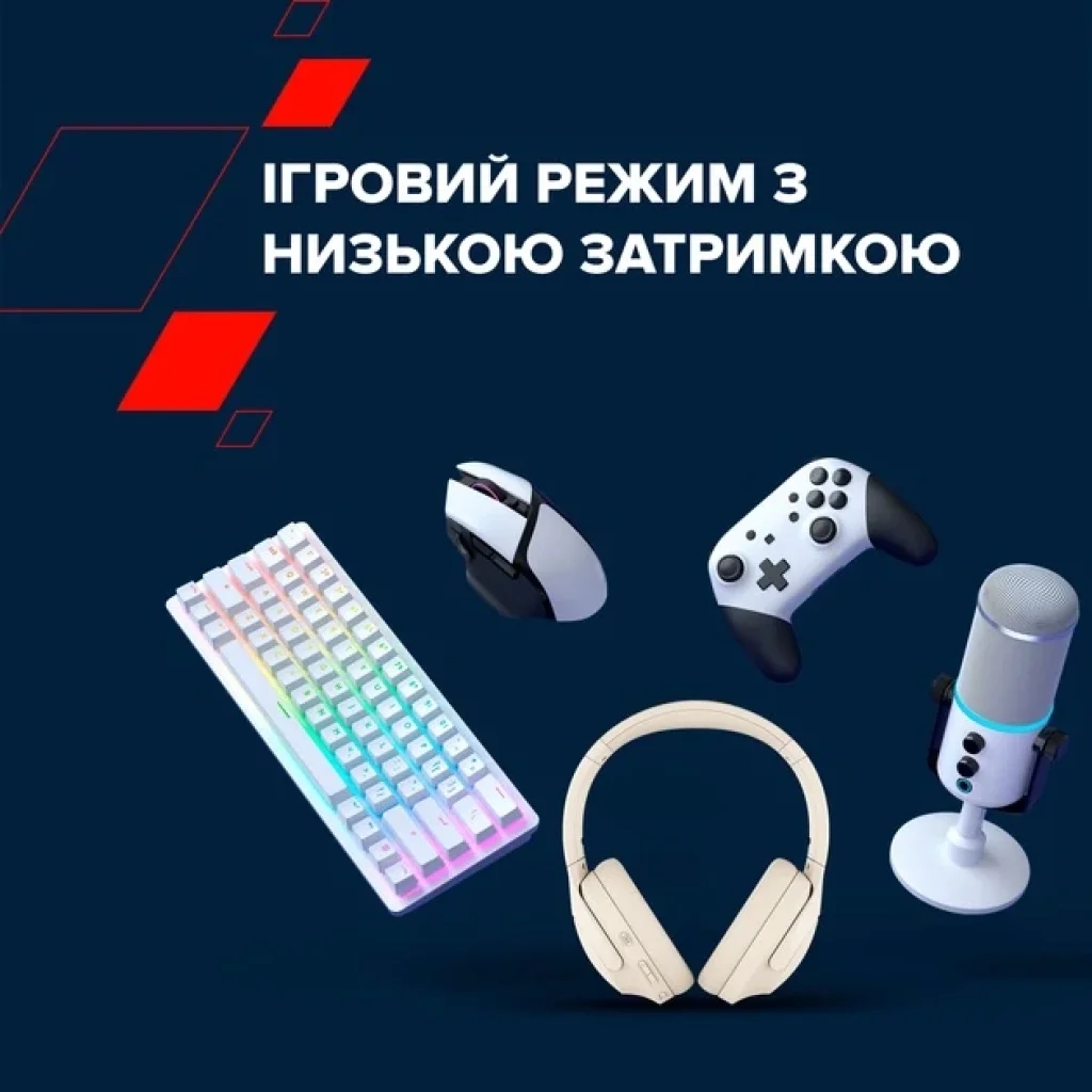 Bluetooth-гарнітура Canyon OnRiff 10 ANC Beige (CNS-CBTHS10BG) UA