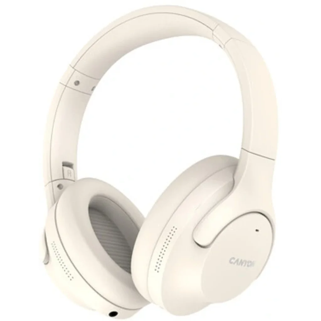 Bluetooth-гарнітура Canyon OnRiff 10 ANC Beige (CNS-CBTHS10BG) UA