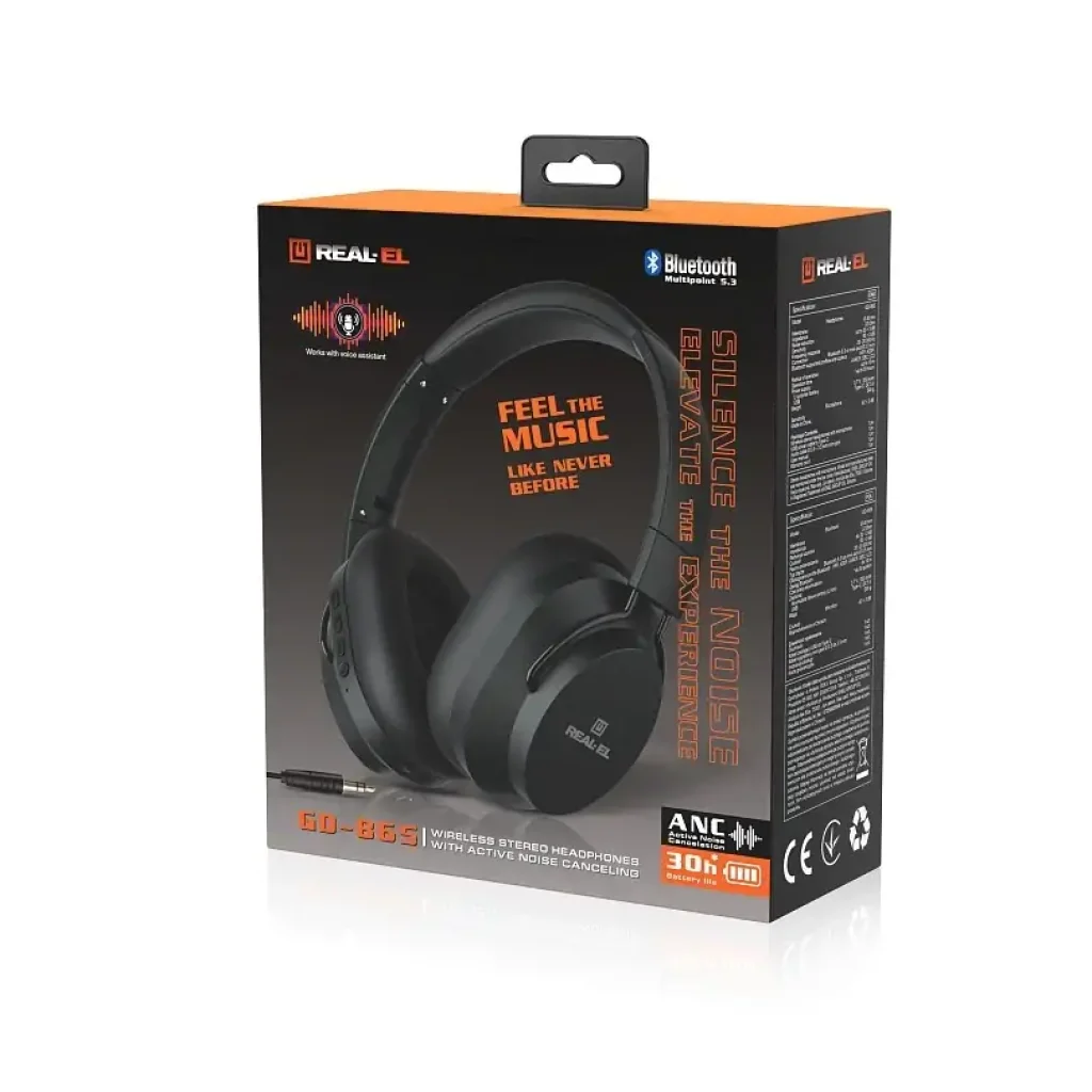 Bluetooth-гарнітура REAL-EL GD-865 Dark Green, EL124100057 UA